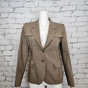 Barbara Bui Brown Wool Jacket